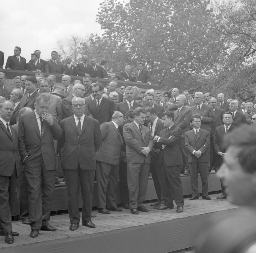 Митинг по случай договор за сътрудничество и взаимопомощ между СССР и НРБ на 20 май 1967, БВА