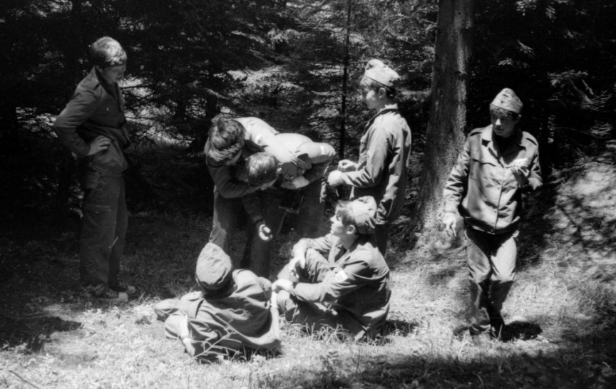 Ученици от 35 ГРЕ на военно-техническо обучение, Антон Донев
