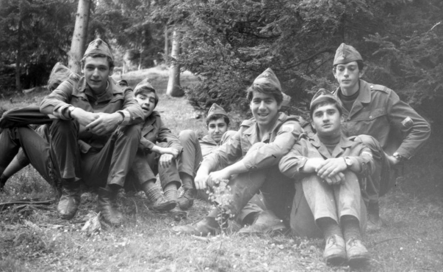 Ученици от 35 ГРЕ на военно-техническо обучение, Антон Донев